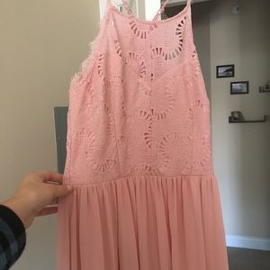 Large floor length dress